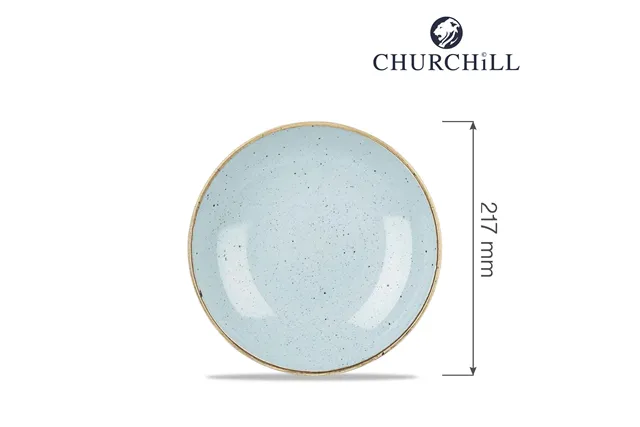 Talerz płytki Stonecast Duck Egg Blue 165 mm Churchill SDESEVP61