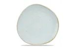 Talerz płytki o organicznym kształcie Stonecast Duck Egg Blu 264 mm Churchill SDESOG101