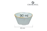 Naczynie do dipów Stonecast Duck Egg Blue 90 ml, 80 mm Churchill SDESSD31