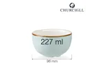 Miska/cukiernica Stonecast Duck Egg Blue 227 ml, 98 mm Churchill SDESSSGR1