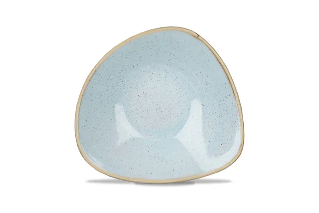 Miska trójkątna Stonecast Duck Egg Blue 370 ml Churchill SDESTRB71