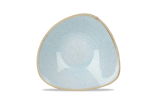 Miska trójkątna Stonecast Duck Egg Blue 600 ml Churchill SDESTRB91