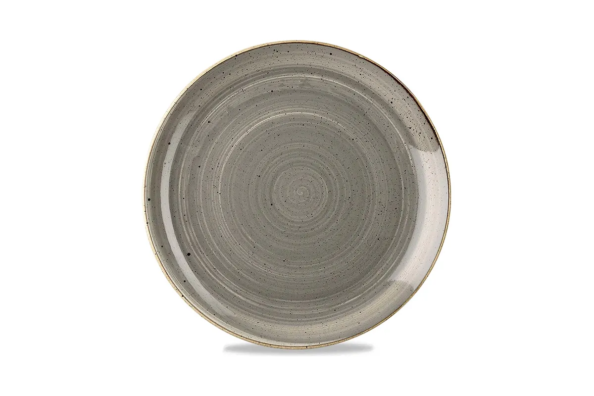 Talerz płytki Stonecast Peppercorn Grey 324 mm Churchill SPGSEV121