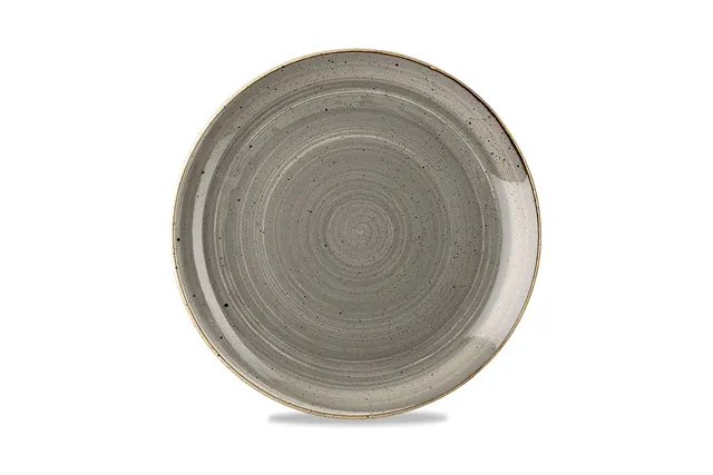 Talerz płytki Stonecast Peppercorn Grey 324 mm Churchill SPGSEV121