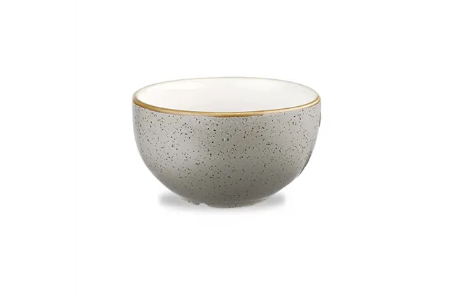 Miska/cukiernica Stonecast Peppercorn Grey 227 ml, 98 mm Churchill SPGSSSGR1