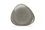 Talerz trójkątny Stonecast Peppercorn Grey 265 mm Churchill SPGSTR101