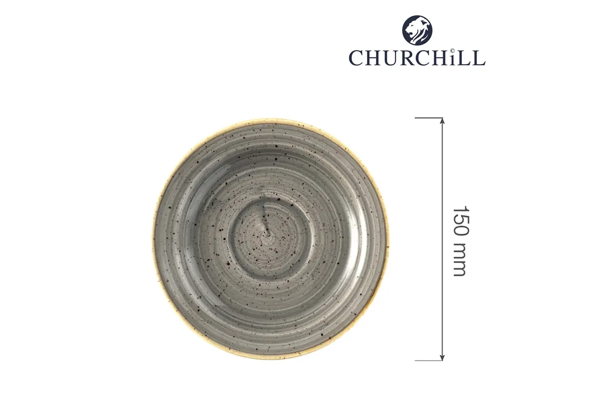 Spodek Stonecast Grey 150 mm Churchill SPGSVSM1