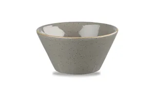 Miska konikalna Stonecast Peppercorn Grey 340 ml, 121 mm Churchill SPGSZE121