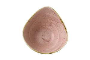 Miska trójkątna Stonecast Petal Pink 153 mm, 260 ml Churchill SPPSTRB61