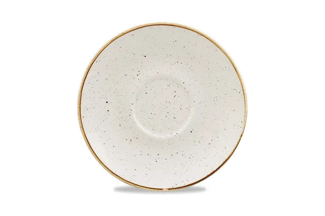 Spodek espresso Stonecast Barley White 118 mm Churchill SWHSESS1