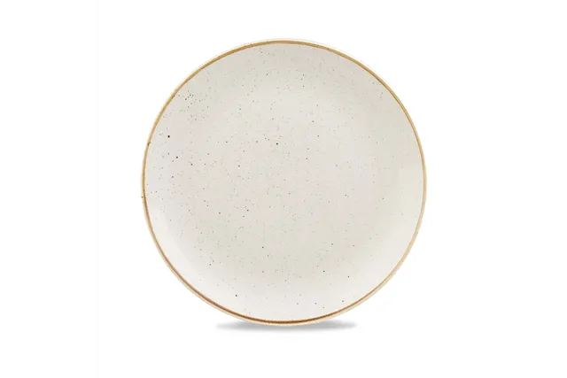 Talerz płytki Stonecast Barley White 324 mm Churchill SWHSEV121