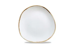 Talerz płytki o organicznym kształcie Stonecast Barley White 210 mm Churchill SWHSOG81