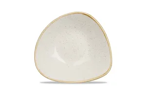 Miska trójkątna Stonecast Barley White 235 mm, 600 ml Churchill SWHSTRB91
