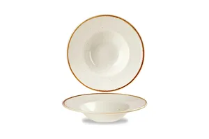 Talerz głęboki Stonecast Barley White 240 mm Churchill SWHSVWBM1