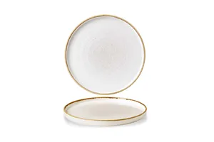 Talerz płytki z rantem Stonecast Barley White 210 mm Churchill SWHSWP211