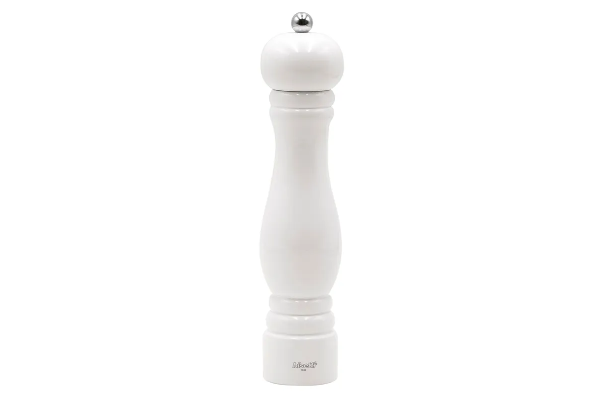 Młynek do pieprzu Sorrento biały, 250mm Bisetti BIS01.07152P.320