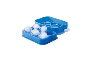 Silikonowa forma do kostek lodu w kształcie kuli ± ø4,5 cm, Bar up, 180x125x(H)50mm Bar Up 679029