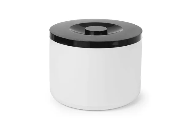 Pojemnik do lodu biały - podwójne ścianki 10 l, ø292x(H)220mm, Bar Up Bar Up 594759