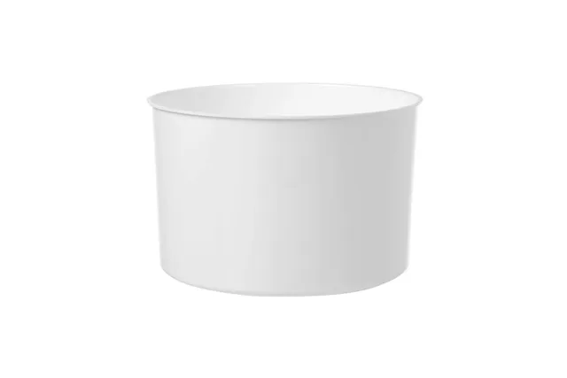 Pojemnik do lodu biały - podwójne ścianki 10 l, ø292x(H)220mm, Bar Up Bar Up 594759