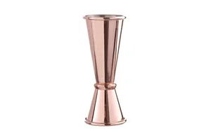 Jigger – miarka barmańska 25/50ml, Bar up, kolor miedziany, ø43x(H)110mm Bar Up 593332