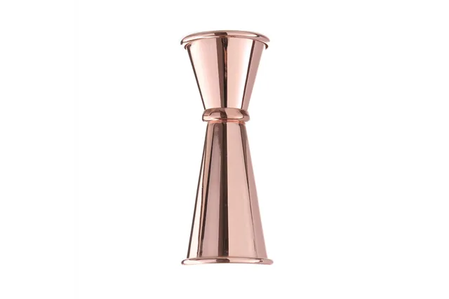 Jigger – miarka barmańska 25/50ml, Bar up, kolor miedziany, ø43x(H)110mm Bar Up 593332