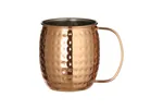 Kubek Moscow Mule młotkowany, miedź, 500ml,ø97x(H)100mm, Bar Up Bar Up 596975