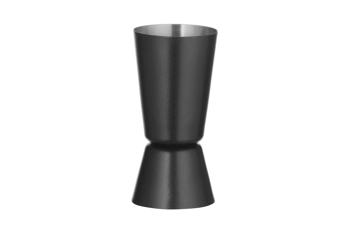 Jigger - miarka barmańska, Bar up, 25ml / 35ml, czarny, ⌀40x(H)75mm Bar Up 596630