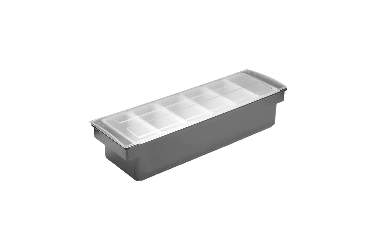 Pojemnik barmański na dodatki do drinków - 6 wkładów, Bar up, 480x150x(H)100mm Bar Up 552032