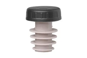 Korek z nakrętką - 6 szt., Bar up, czarny Bar Up 595565