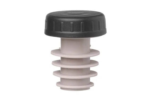 Korek z nakrętką - 6 szt., Bar up, czarny Bar Up 595565