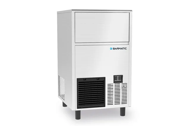 Kostkarka podblatowa  chłodzona powietrzem Coolice 47kg/24h, poj. 28 kg, Barmatic Barmatic ICE500