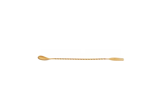 Klasyczna łyżka barmańska złota 315 mm BarFly M37015GD
