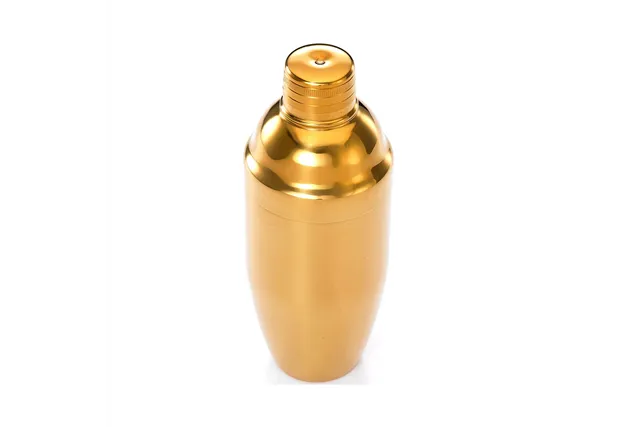 Shaker barmański 3-częściowy w stylu japońskim złoty 700 ml BarFly M37039GD