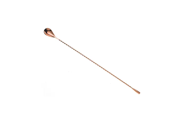 Długa łyżka barmańska miedź 400 mm BarFly M37013CP