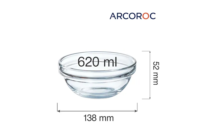 Salaterka Empilable 620 ml Arcoroc 10003