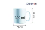 Kubek Evolution 300 ml, 79 mm, h - 93 Arcoroc 63391