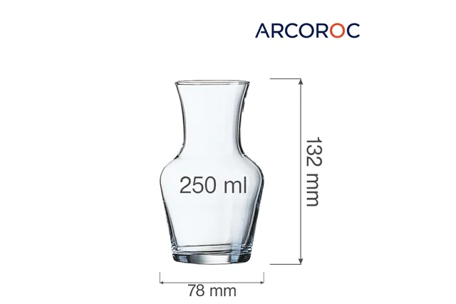 Karafka do wody i wina Vin 0,25 l Arcoroc C0198