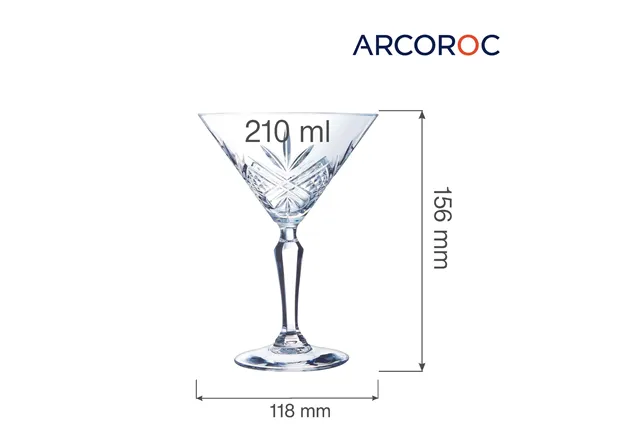 Kieliszek do martini Broadway 210 ml Arcoroc P8795