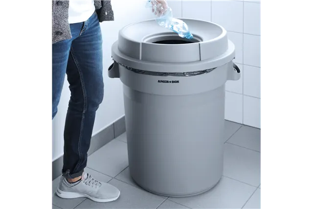 Kontener okrągły na odpady, AmerBox, 120 l 650x550x(H)690 Amerbox 691038