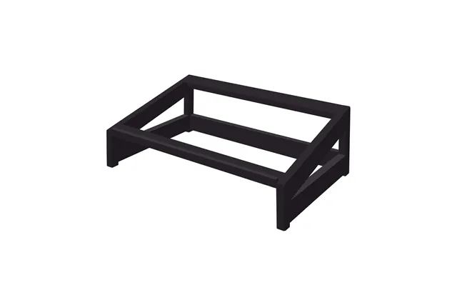 Podstawa skośna Madeira Black GN 1/1 Fine Dine 504819