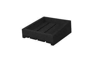 Skrzynka skośna Madeira Black GN 1/2 Fine Dine 504826
