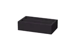 Skrzynka na sztućce dwudzielna Madeira Black 275x165x70 mm Fine Dine 504895