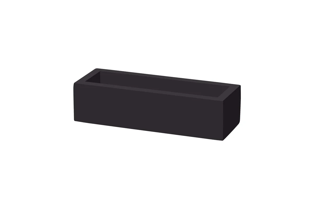 Skrzynka na sztućce Madeira Black 275x100x70 mm Fine Dine 504918