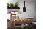 Skrzynka na sztućce Madeira Black 275x100x70 mm Fine Dine 504918