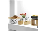 Skrzynka na sztućce Madeira Black 275x100x70 mm Fine Dine 504918