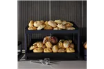 Stojak 2-poziomowy Madeira Black 574x323x441 mm Fine Dine 504970