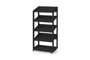Stojak 4-poziomowy Madeira Black 574x400x1197 mm Fine Dine 504987