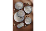 Talerz trójkątny Ammonite 260 mm Fine Dine 200292