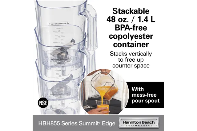 Blender specjalistyczny HBH855-CE Summit® Edge, Hamilton Beach Commercial Hamilton Beach Commercial HBH855-CE
