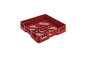 Kosz podstawowy do szkła Amerbox,  maks. wys. szkła: 70 mm, czerwony Amerbox 877593